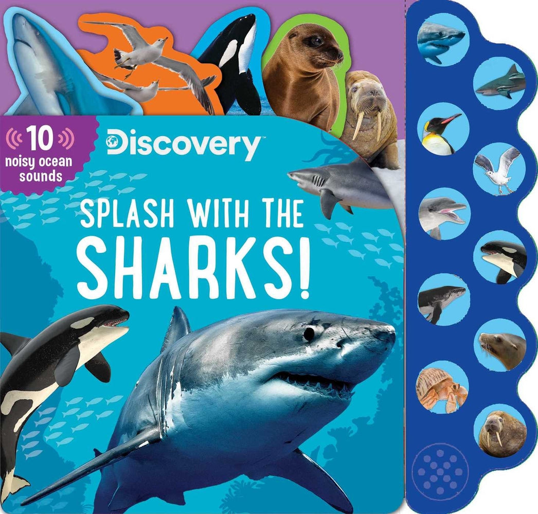 Discovery Splash with the Sharks Book