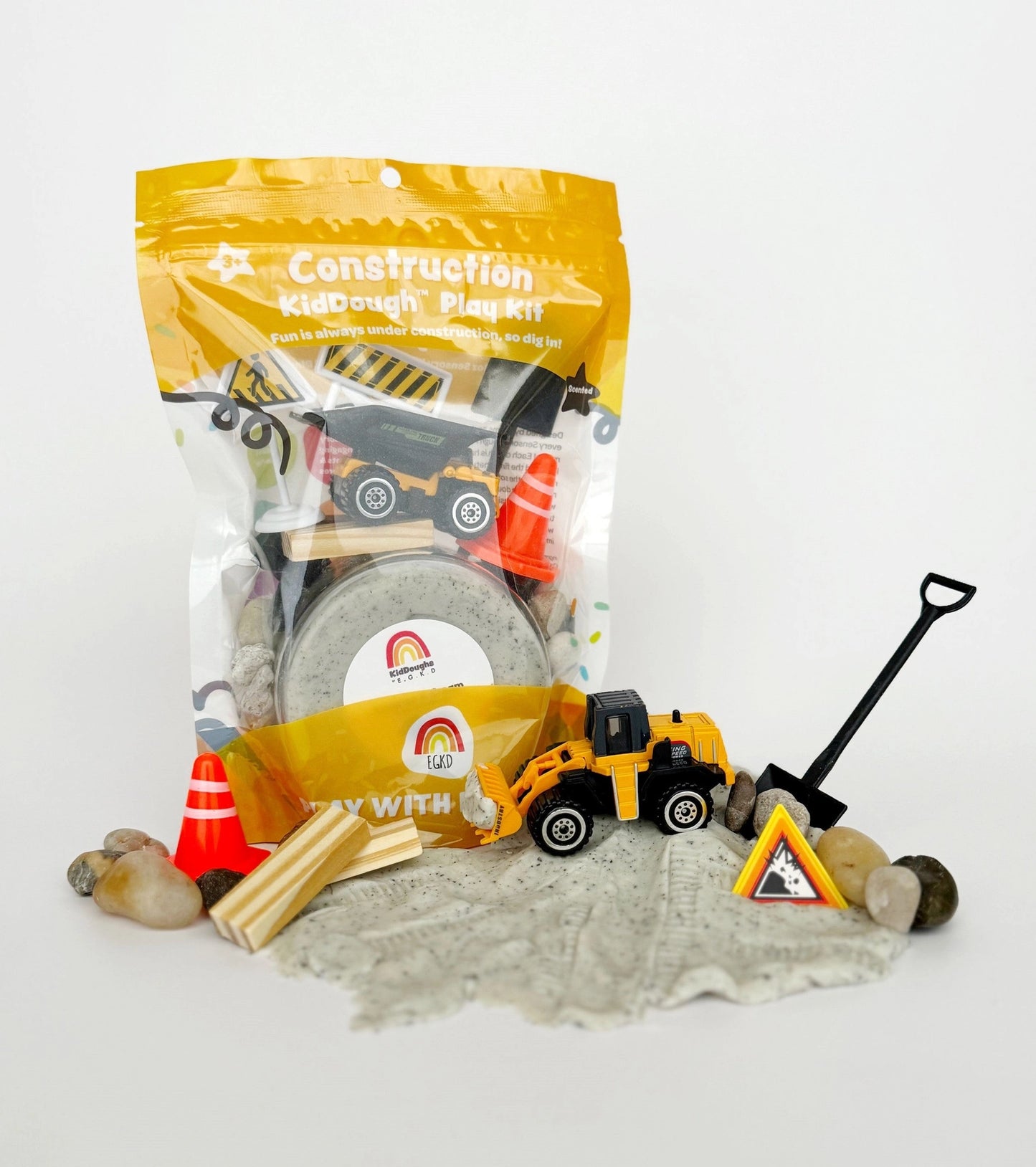 Construction Dough Play Set