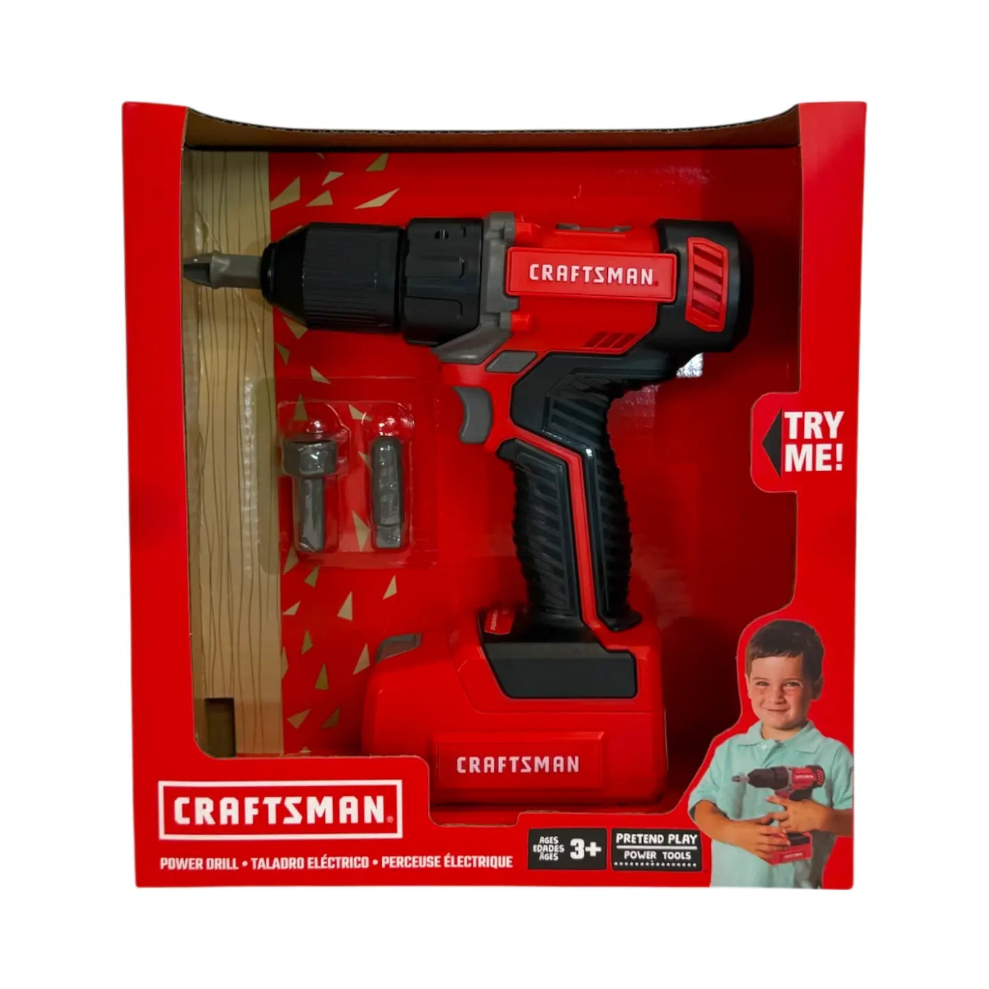 Craftsman Battery Operated Power Drill Toy Gift