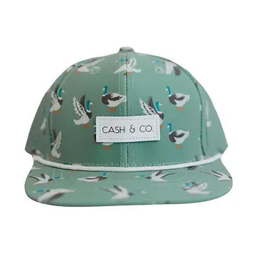 Duck Hunt Green Boys Hat