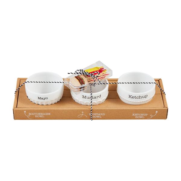 Mud Pie Circa Condiment Toothpick Set