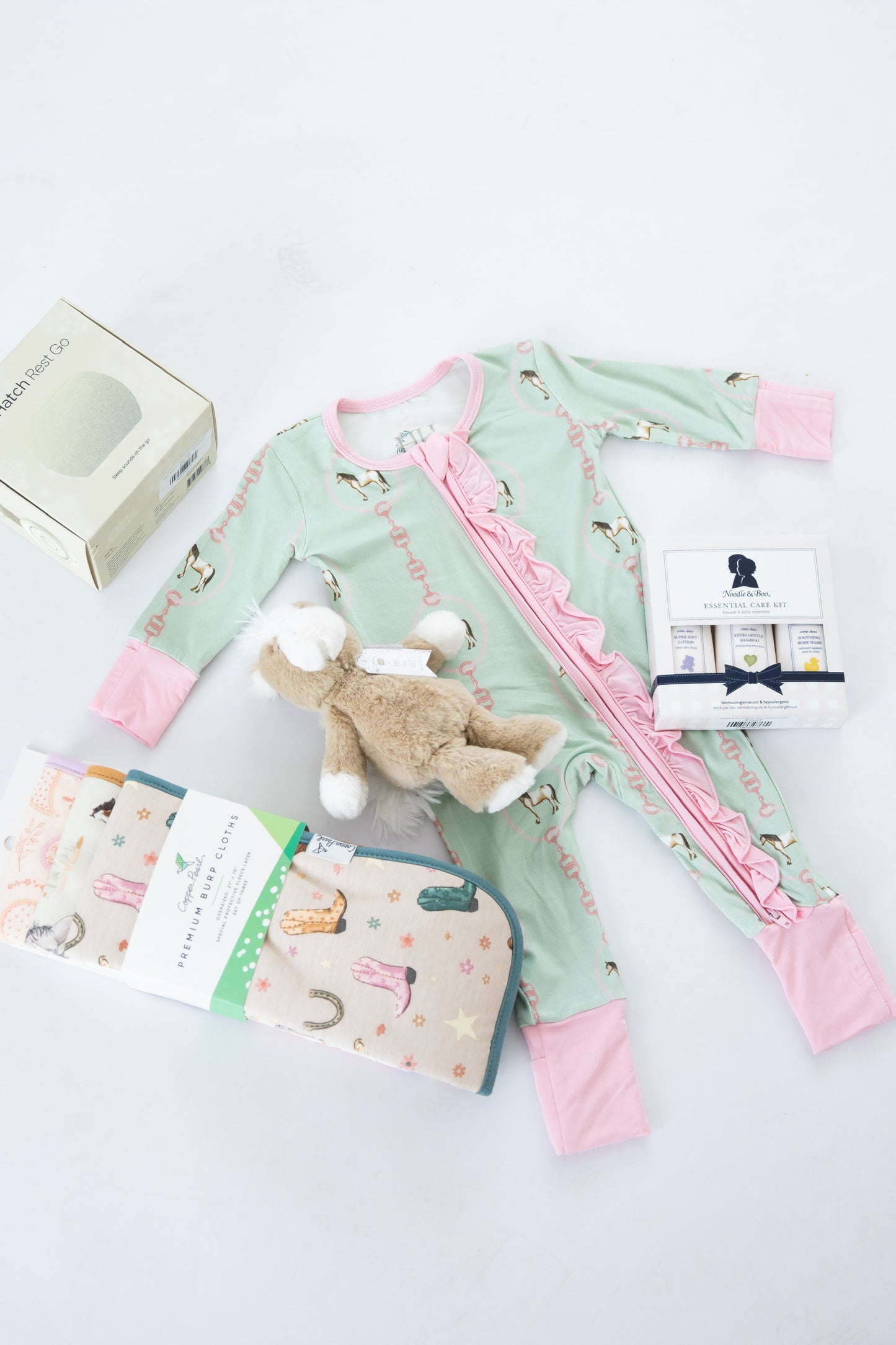 Petite Paloma Horse Girl Newborn Gift Box
