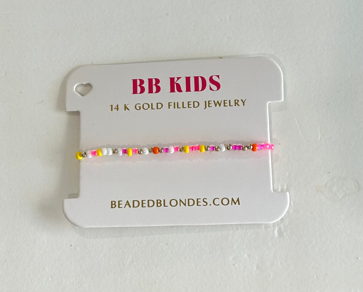 Beaded Blondes- Sunburst Sprinkle Bracelet
