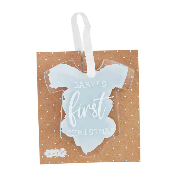 Mudpie First Christmas Ornament