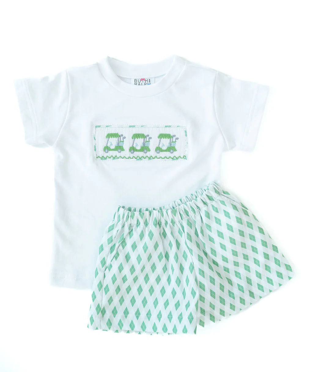 Ruth & Ralph Boys Golf Beau T-Shirt & Shorts Set