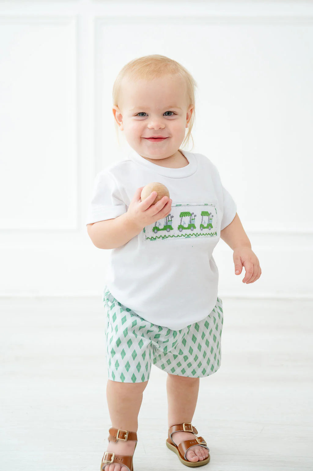 Ruth & Ralph Boys Golf Beau T-Shirt & Shorts Set