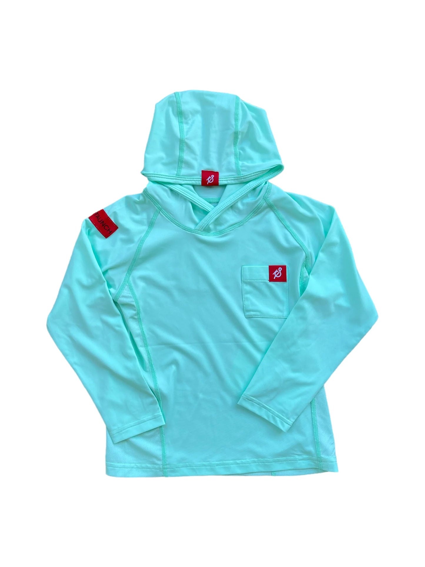 Staunch Voyager Performance Ghost Green Boys Pullover