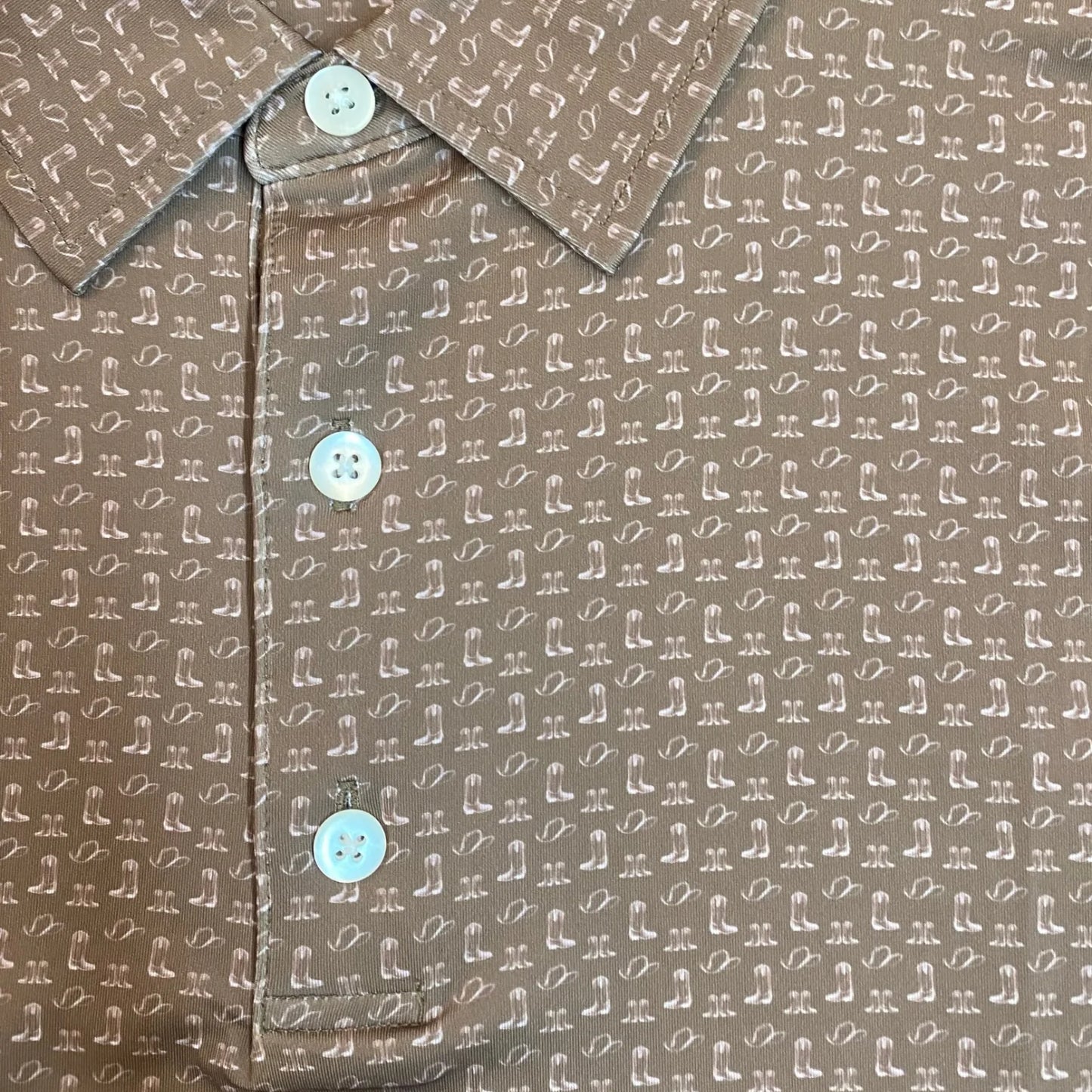 Hamner Hill Mens Performance Polo- Montana Ranch