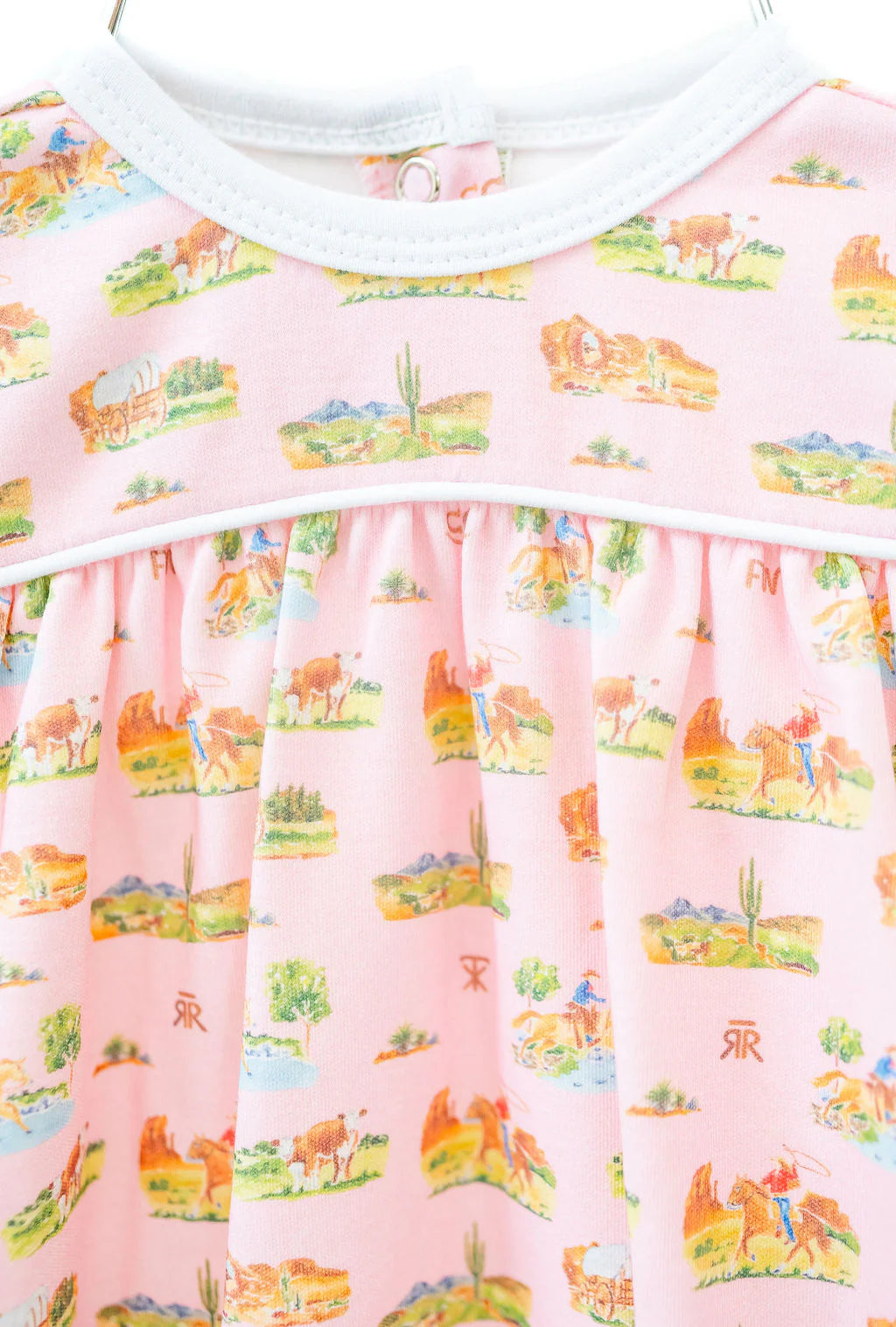 Ruth & Ralph Western Toile Girls Catherine Dress