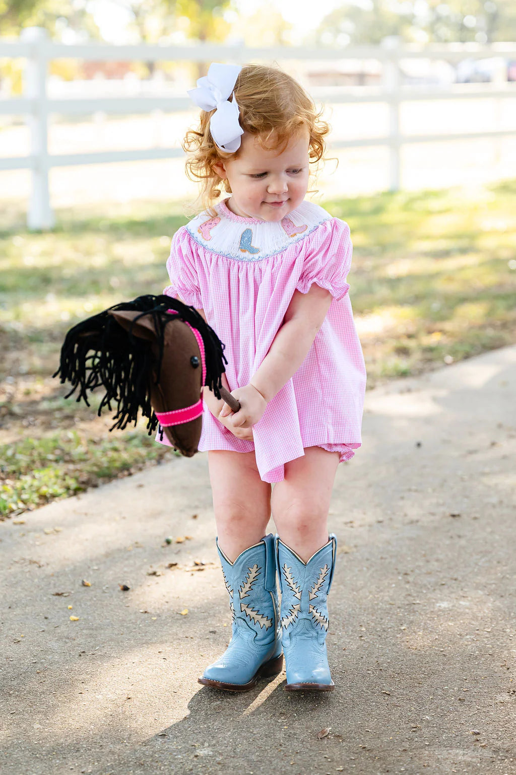 Ruth & Ralph Cowboy Boots Annabelle Bloomer Girls Set
