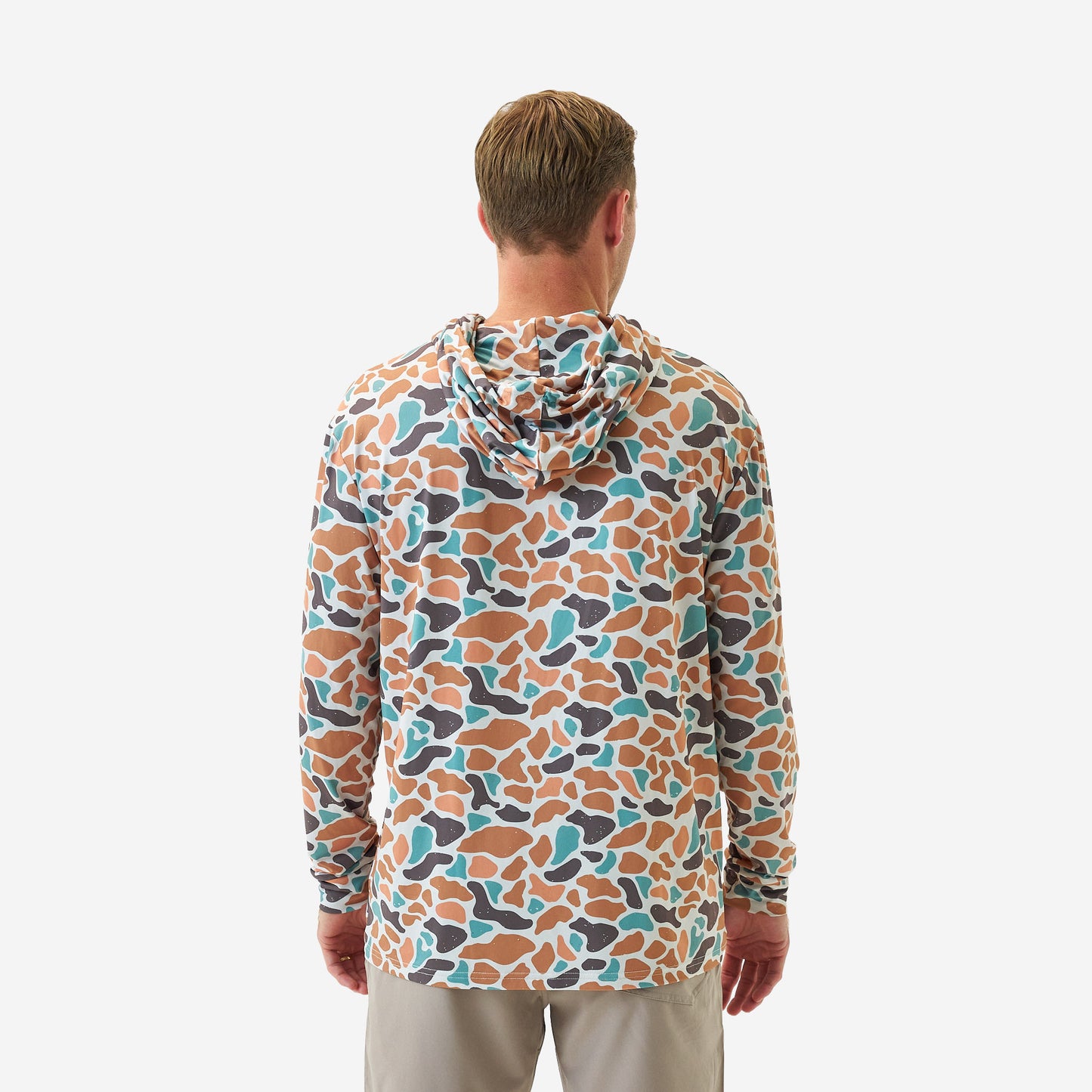 Burlebo Bayside Camo Performance Men's Pullover