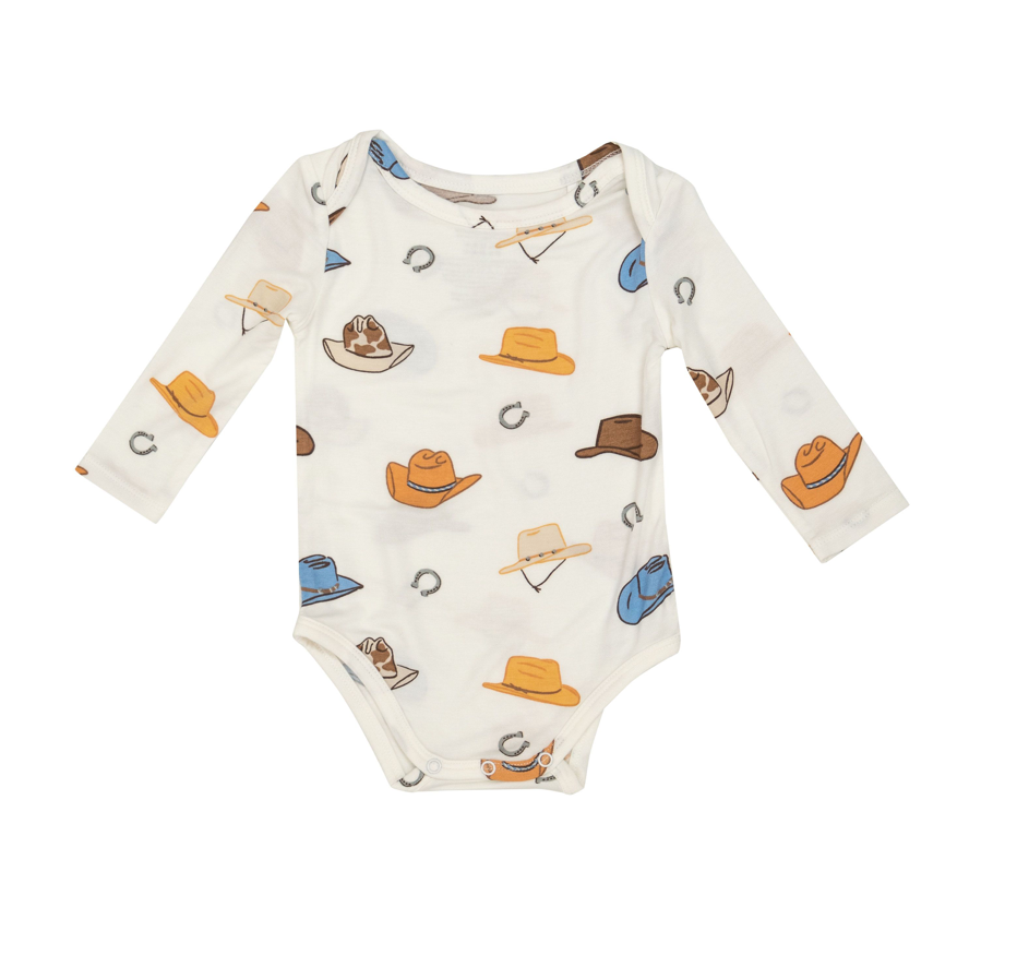 Cowboy Hats Bamboo Boys Bodysuit