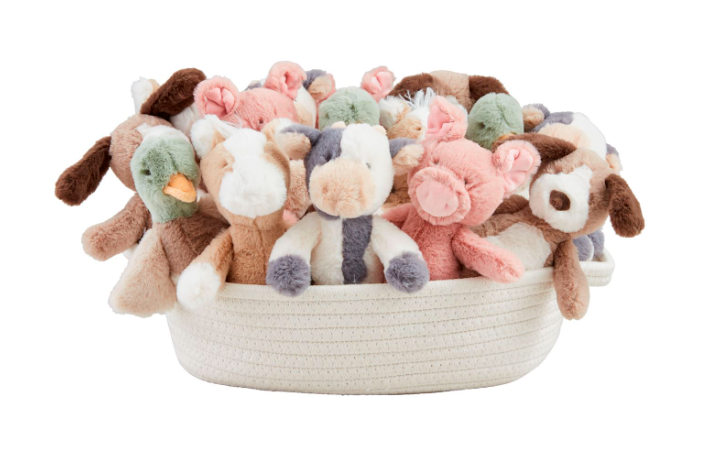 Mud Pie Farm Plush Rattle Pals