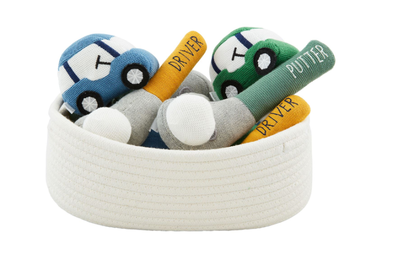 Mud Pie Golf Rattles Toy