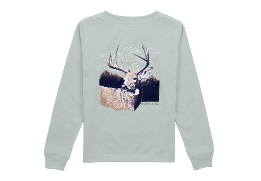 Properly Tied Deer Season Long Sleeve Boys Shirt
