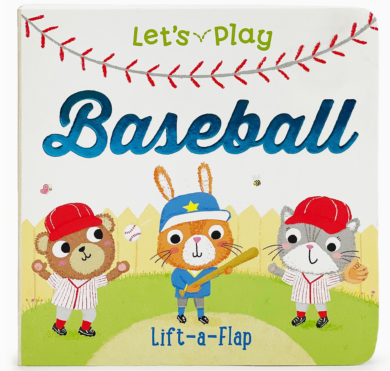 Let's Play Baseball Lift-A-Flap Sports Board Book