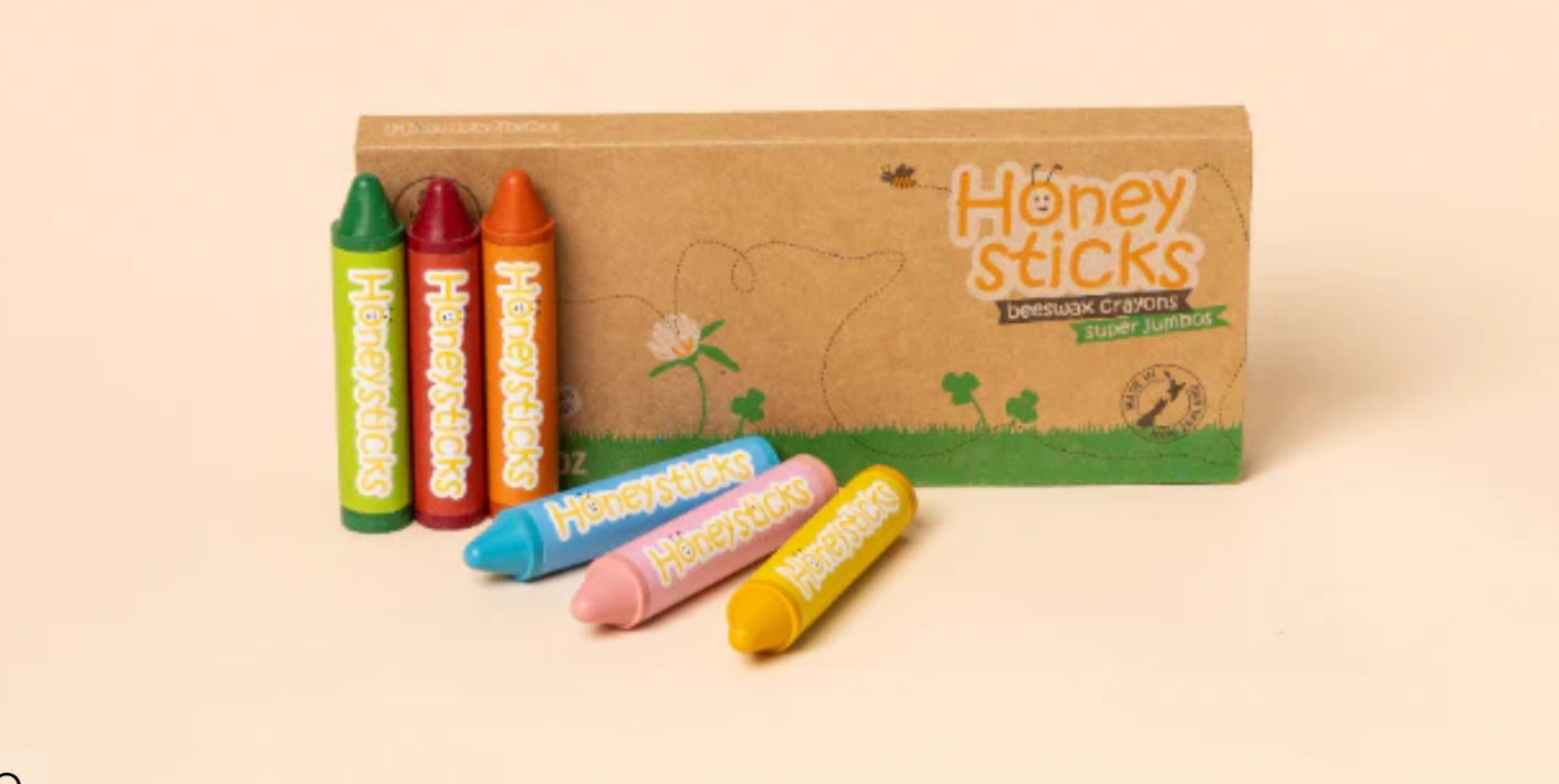 Honey Sticks Jumbo Beeswax Crayons
