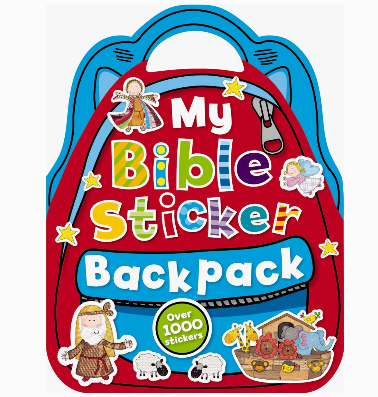 My Bible Sticker Backpack Book