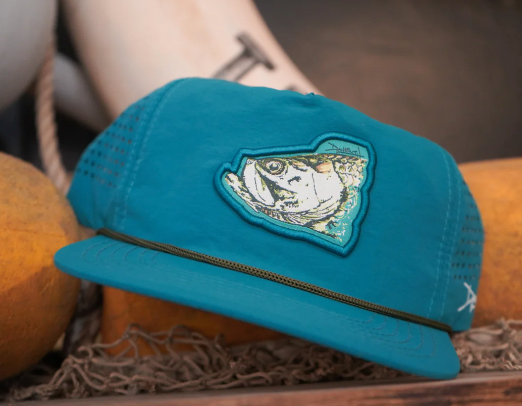 Staunch Danforth Tarpon Teal Men's Rope Hat