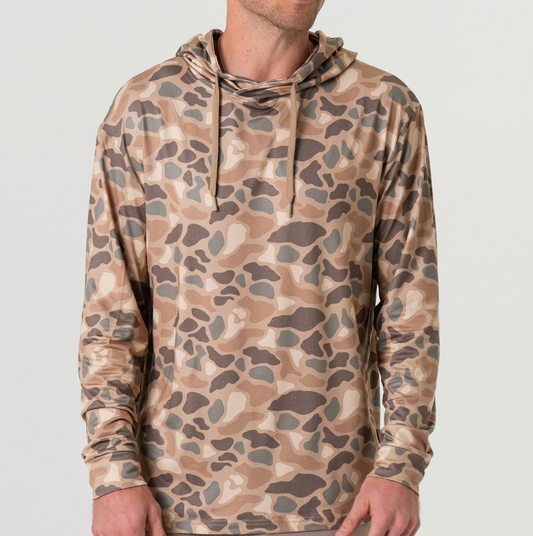 Burlebo Pintail Camo Performance Men's Pullover