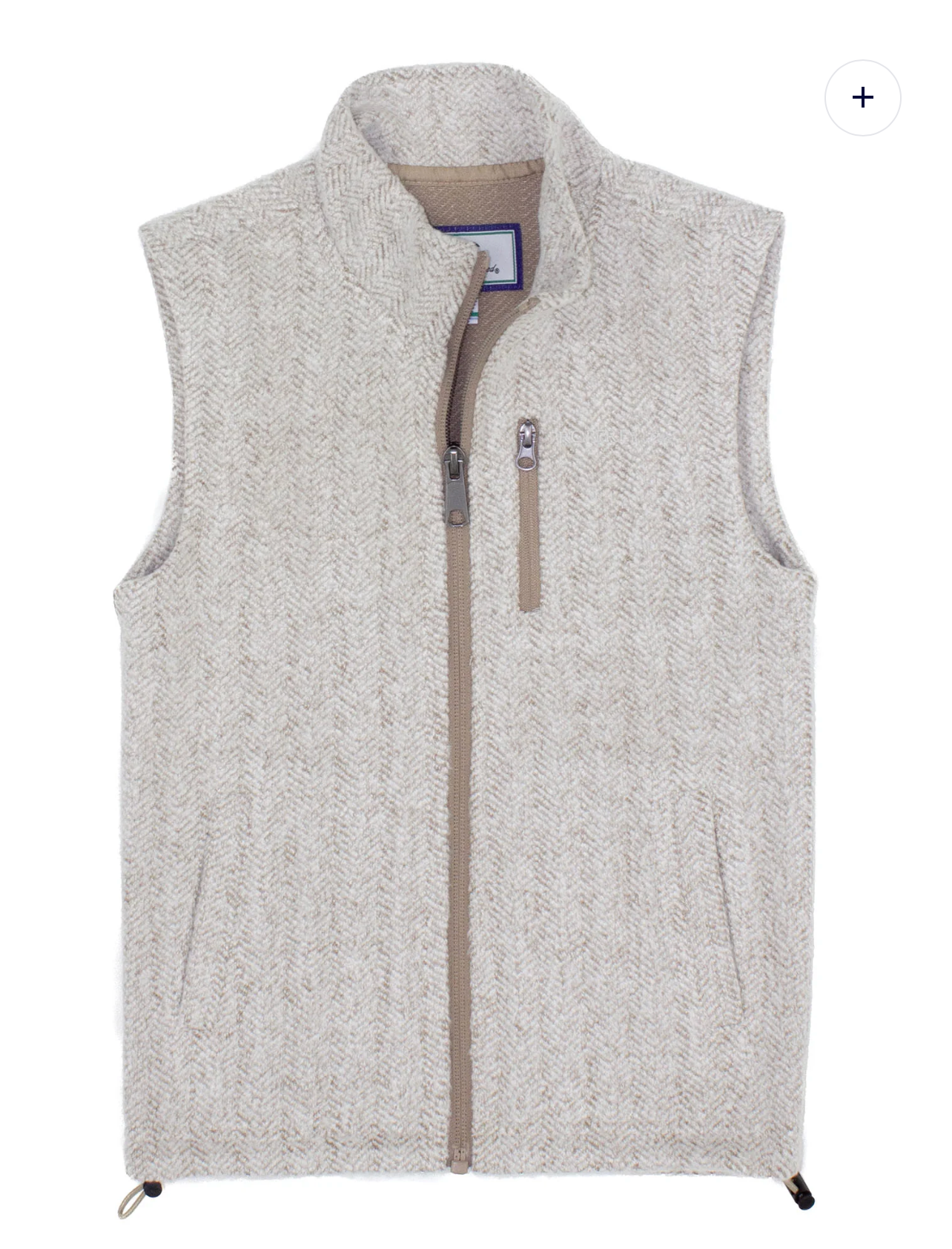 Properly Tied Boys Upland Cream Vest