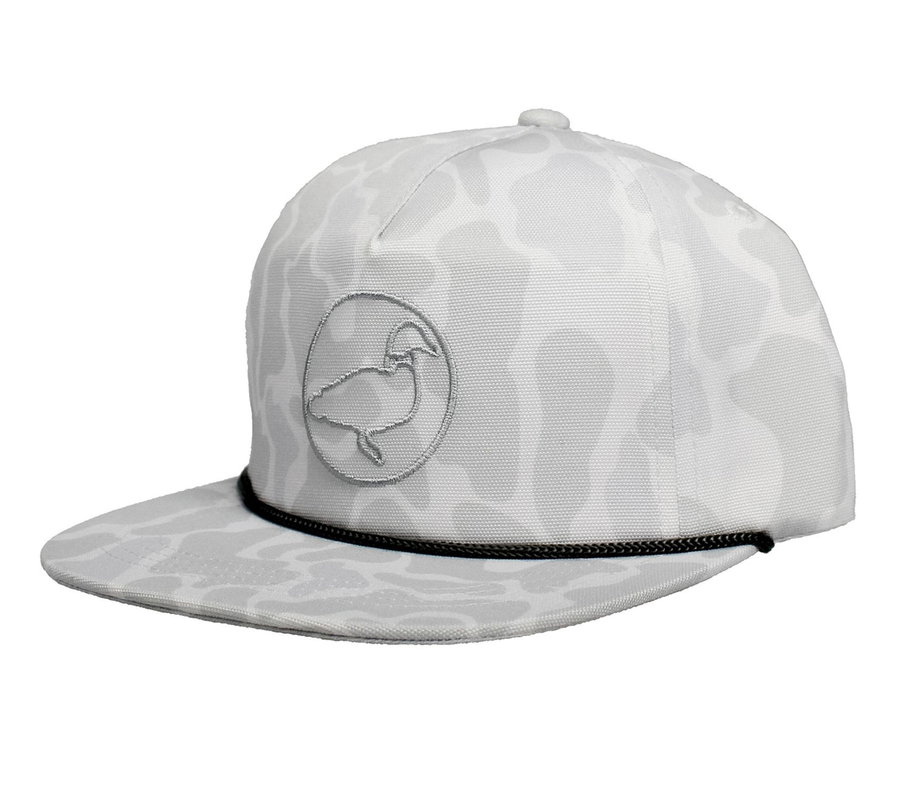 Properly Tied Sportsman Polar Camo Boys Hat