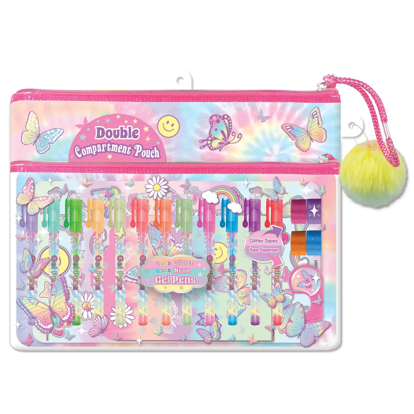 Tie Dye Butterfly Girls Colorful Creations Kit Toy