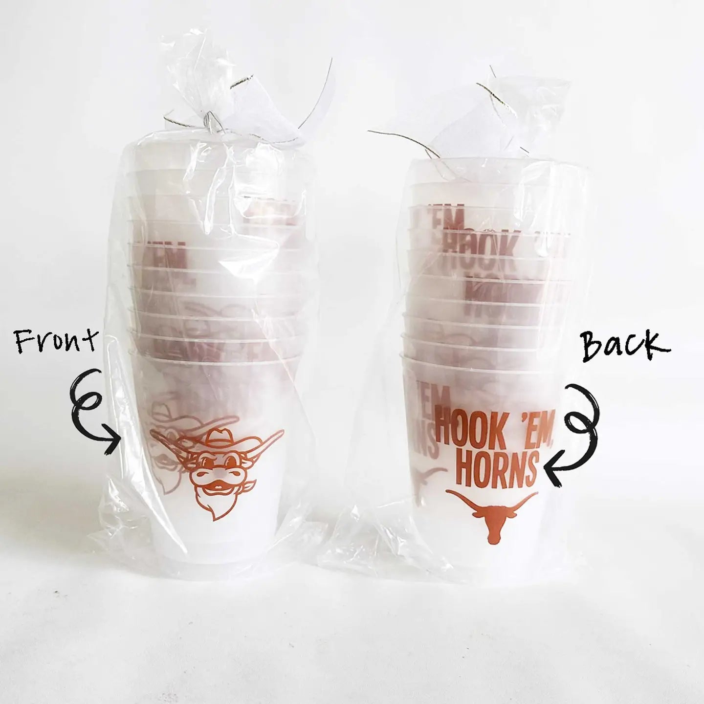 Shatterproof Cup 10 Pack University of Texas/Hook 'em
