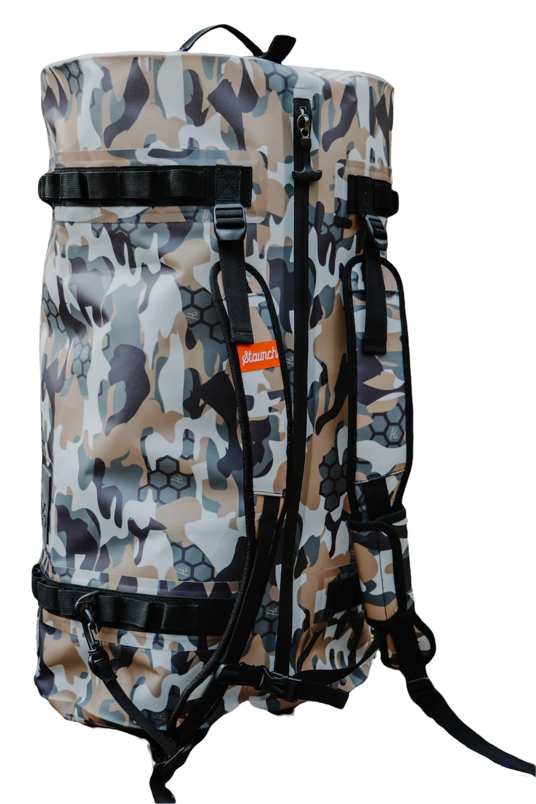 Staunch Outfitters Hinterland Camo Backpack Duffle Bag