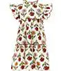 Mudpie Multi Floral Ruffle Dress