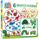 Eric Carle Colors 6-Pack Mini Shaped Jigsaw Puzzles