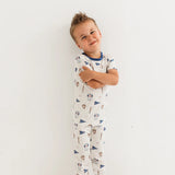 In My Jammers Blue Baseball Two Piece Set