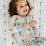 In My Jammers Adeline Bamboo Girls Onesie