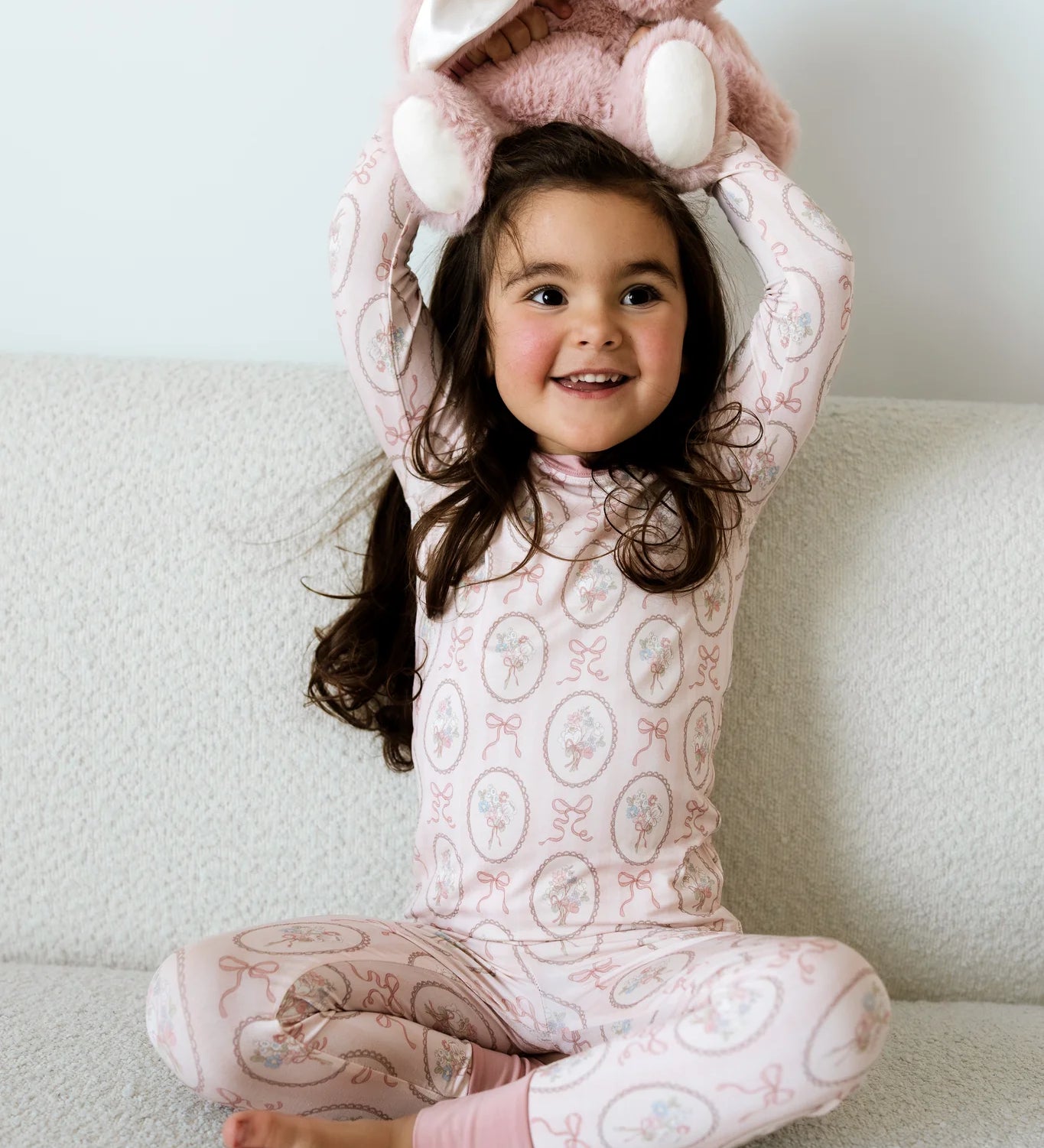 In My Jammers Blaire Bamboo Girls Two Piece Pajama Set