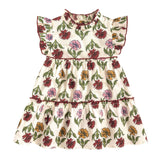 Mudpie Multi Floral Ruffle Dress