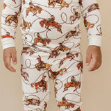 Rodeo Club Boys Bamboo Two Piece Pajama Set