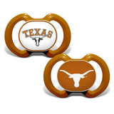 Texas Longhorns Pacifier 2 Pack