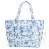 TRVL Cowboy Toile Jumbo Tote