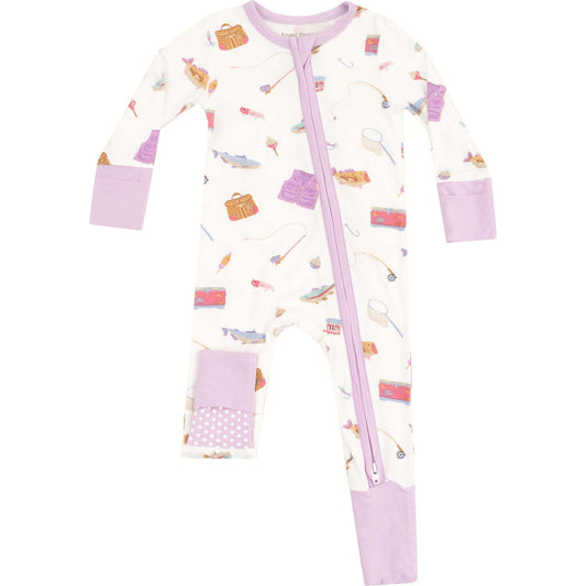 Angel Dear Girls Fishing Things Bamboo Onesie