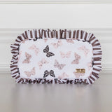 Hollis Butterfly Season Ruffled Nylon Medium Pouch