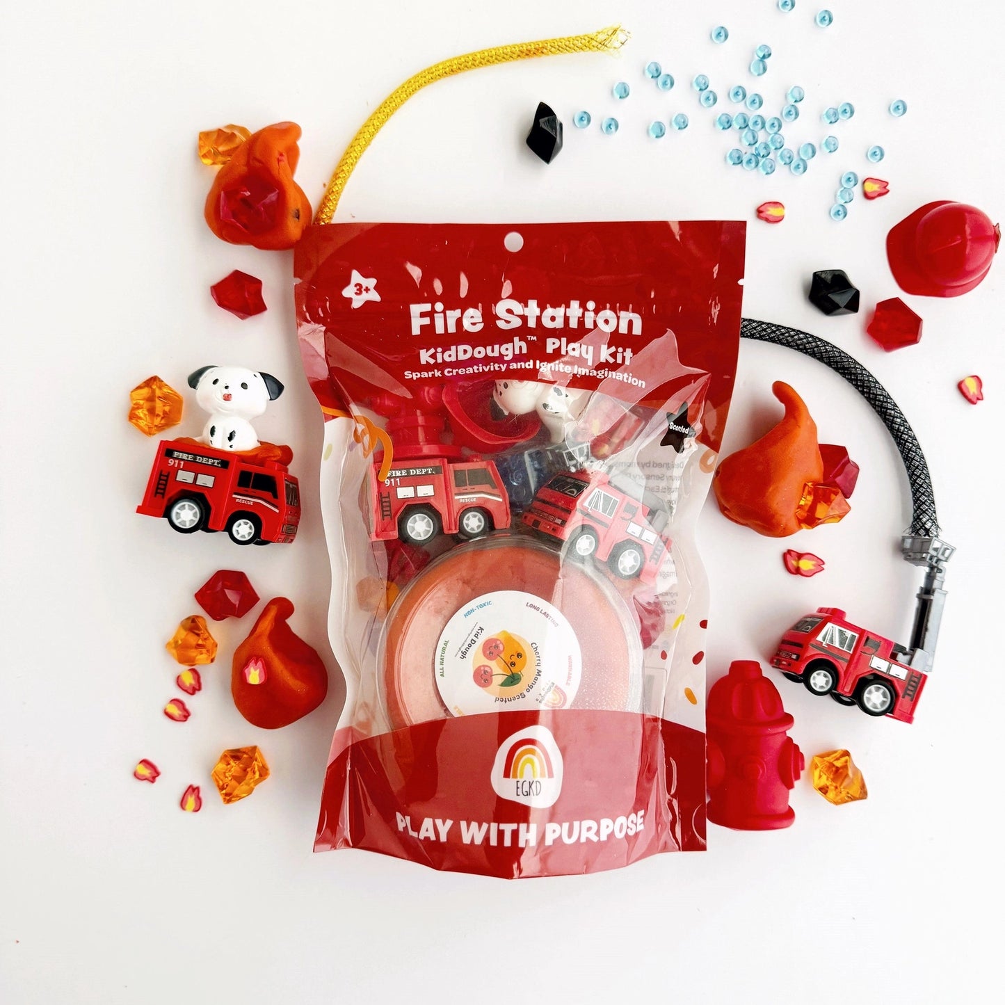 Fire Station Dough Play Kit