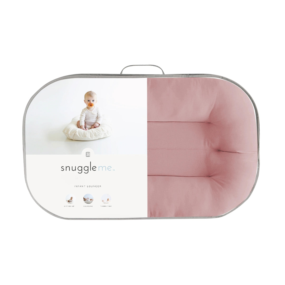 Snuggle Me Organic Baby Lounger- Gumdrop