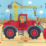 Trucks & Diggers Pop Up Book