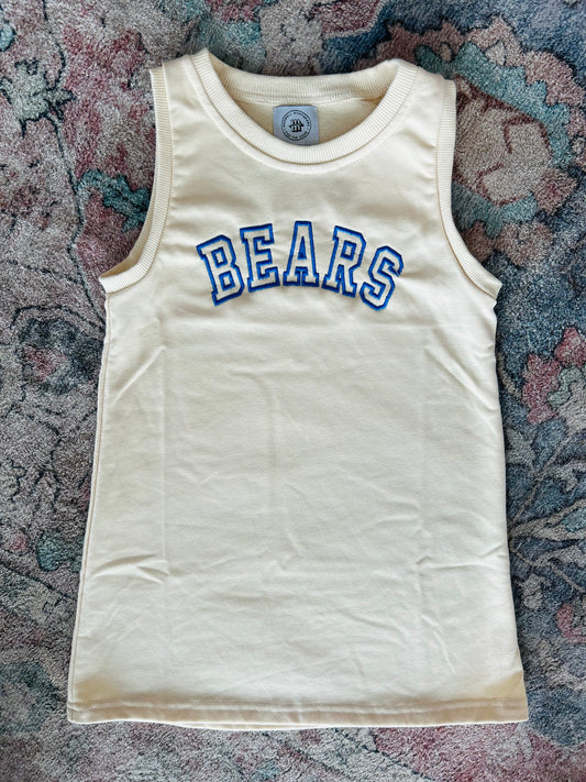 La Vernia Bears Blue Cream Gameday Girls Dress