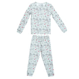 Copper Pearl Trout Long sleeve Two Piece Pajama Set