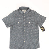 Burlebo Mens Paisley Spurs Performance Western Shirt