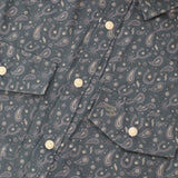 Burlebo Mens Paisley Spurs Performance Western Shirt
