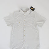 Burlebo Mens Light Grey Performance Western Shirt