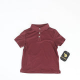 Burlebo Boys Maroon Performance Polo