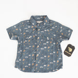 Burlebo Boys Desert Night Performance Western Shirt
